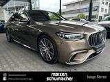 Mercedes-Benz AMG S 63 E Perf Massage+Chauffeur+Pano+Burm3D - mit Hybrid-Antrieb: Braun, Limousine