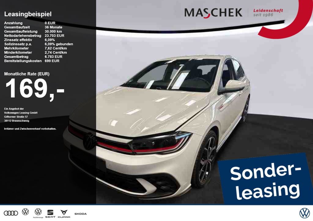 Volkswagen Polo GTI 2.0 TSI Faro LM18 Beats LED Sitzh Carpl