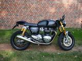 Triumph Thruxton 1200 R matt black / X-Pipe + Alufelgen - TRIUMPH THRUXTON 1200