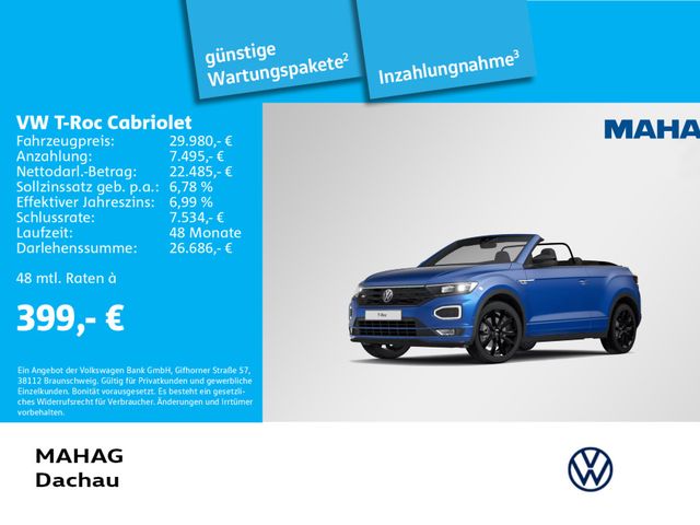 Volkswagen T-Roc Cabriolet 1.5 TSI R-Line BlackStyle AHK Na