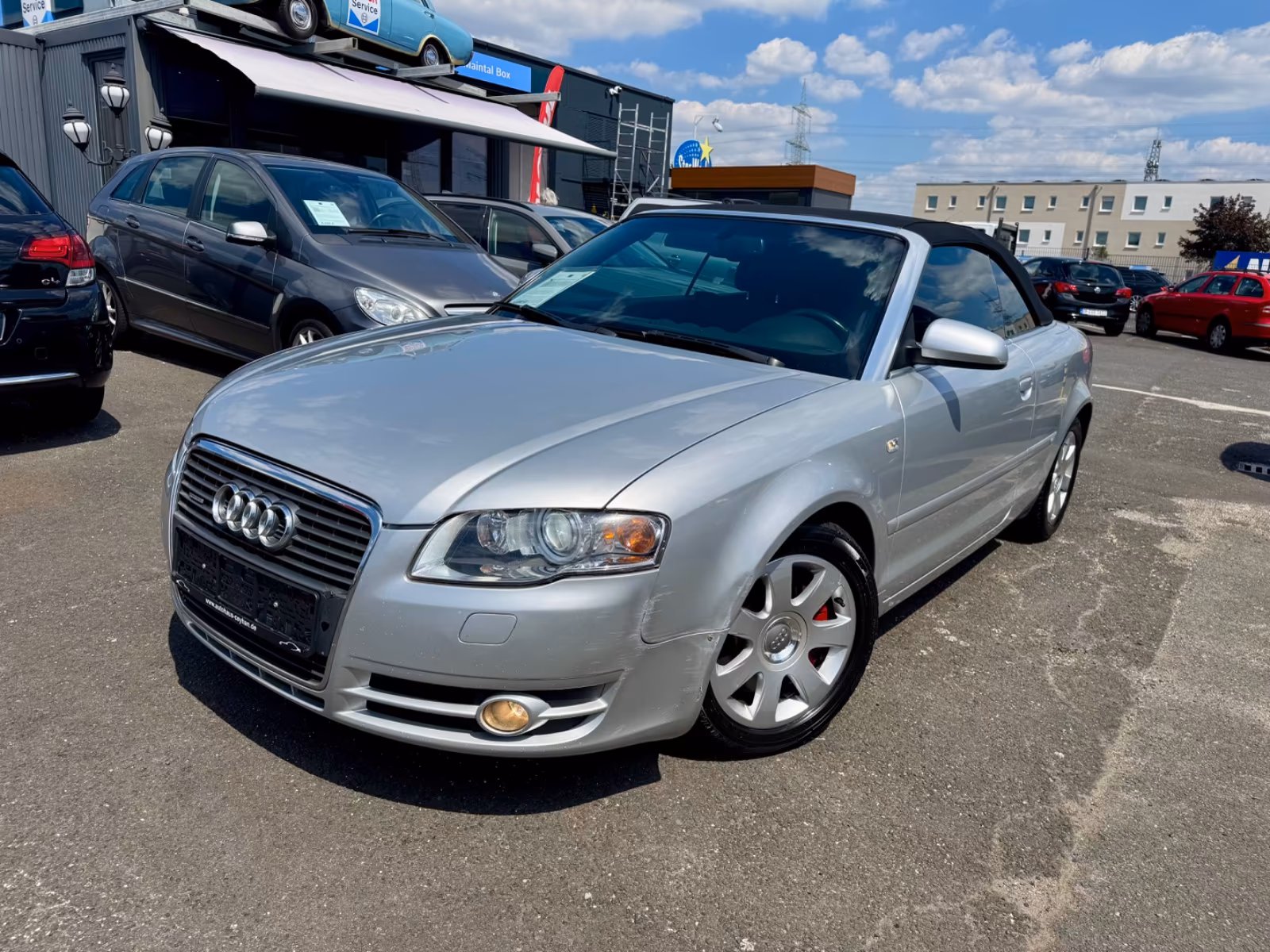 Audi A4 Cabriolet 3.0 TDI quattro-MMi-Atom.Windschott
