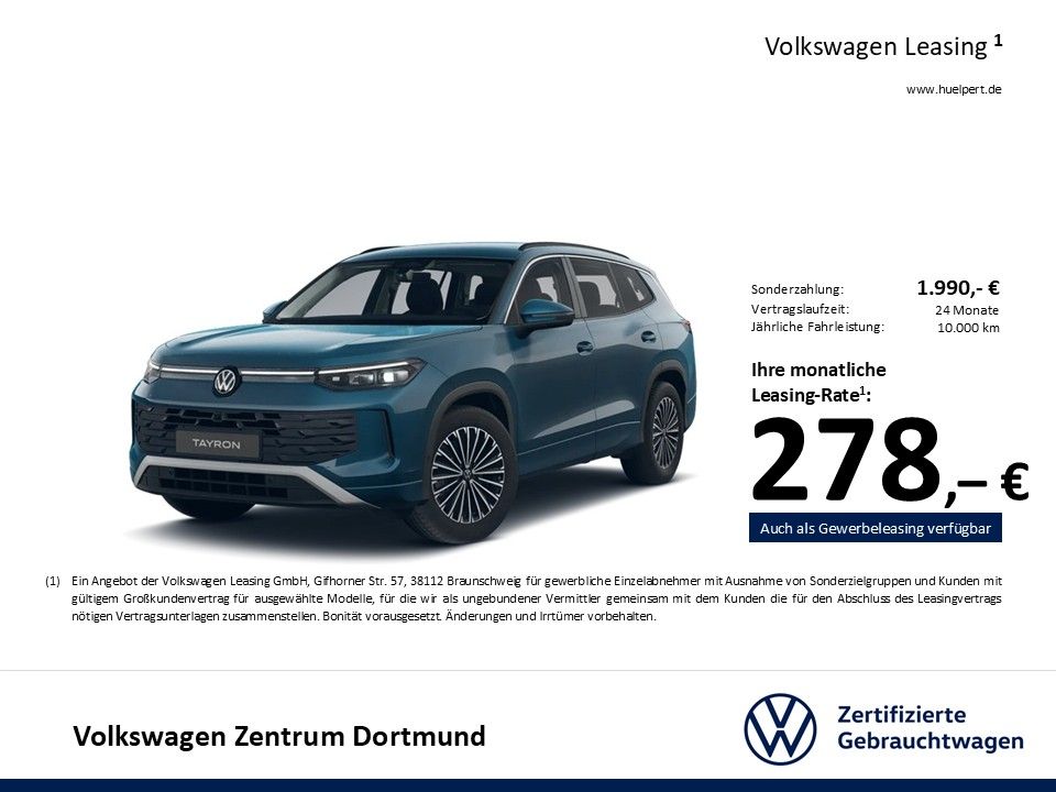 Volkswagen Tayron 1.5 eTSI LIFE 7SITZE 360CAM ACC LM18 NAVI foto 3