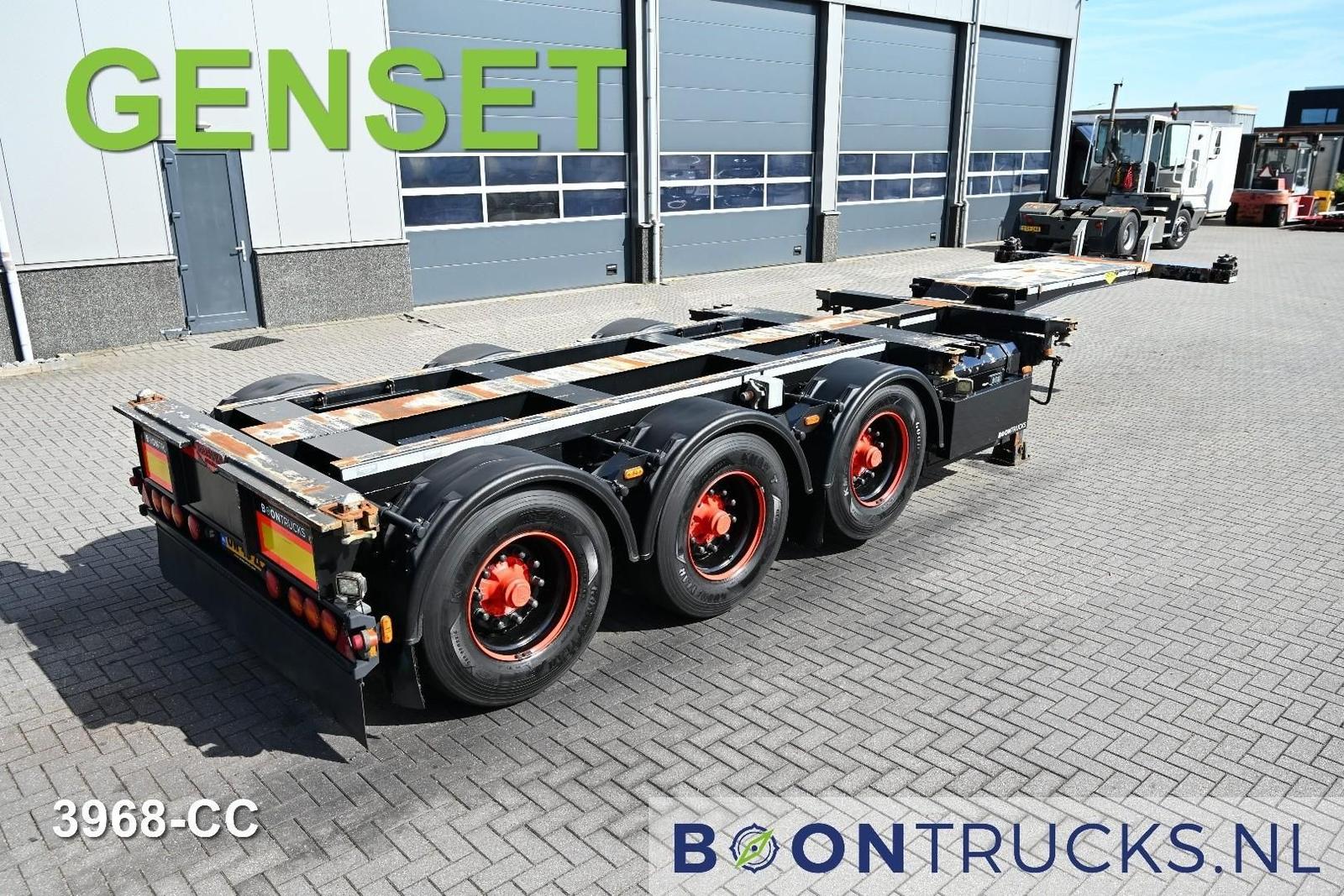 Broshuis 3UCC-39/45 + GENSET (2686 HOURS) | 2x20-30-40-45