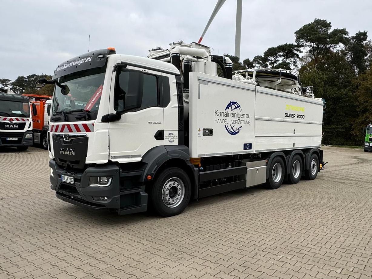 MAN TGS 35.510  8x4 BL  Wiedemann SUPER 2000 Spacer