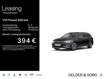 Volkswagen Leasingangebot: Volkswagen Passat Alltrack 2.0 TDI 4M*RFK*Matrix*AHK*H&K