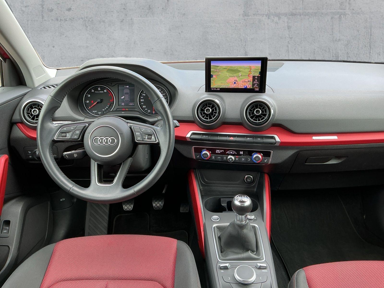 Audi Q2 30 TFSI SPORT S-LINE EXT. LED+NAV+SHZ+PDC+AHK, миниатюра 9
