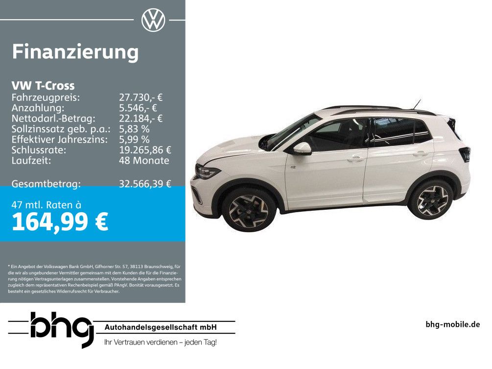 T-Cross 1.5 TSI ACT OPF DSG R-Line