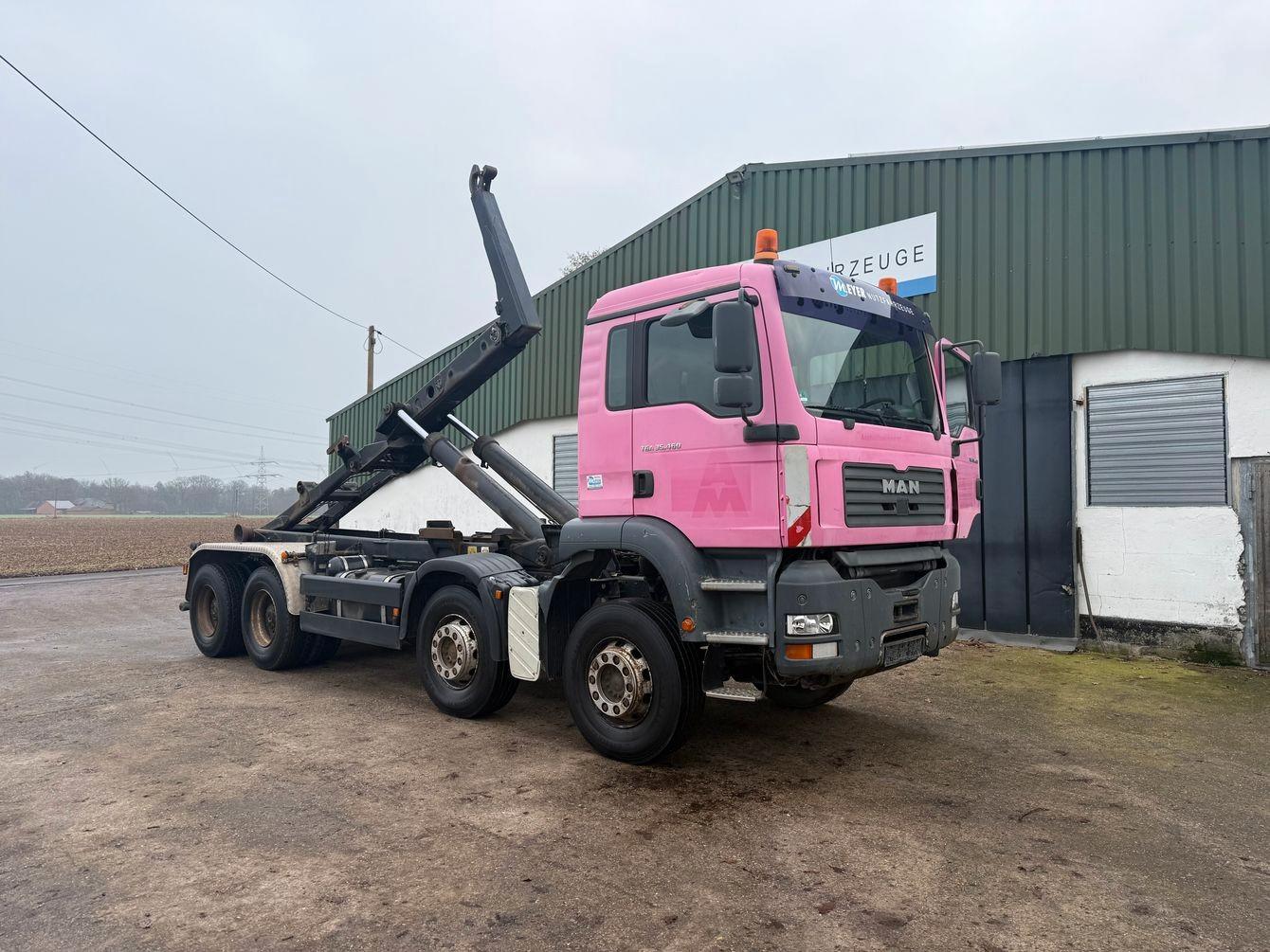 MAN 35.460 TGA 8x4 BB Meiller Abroller