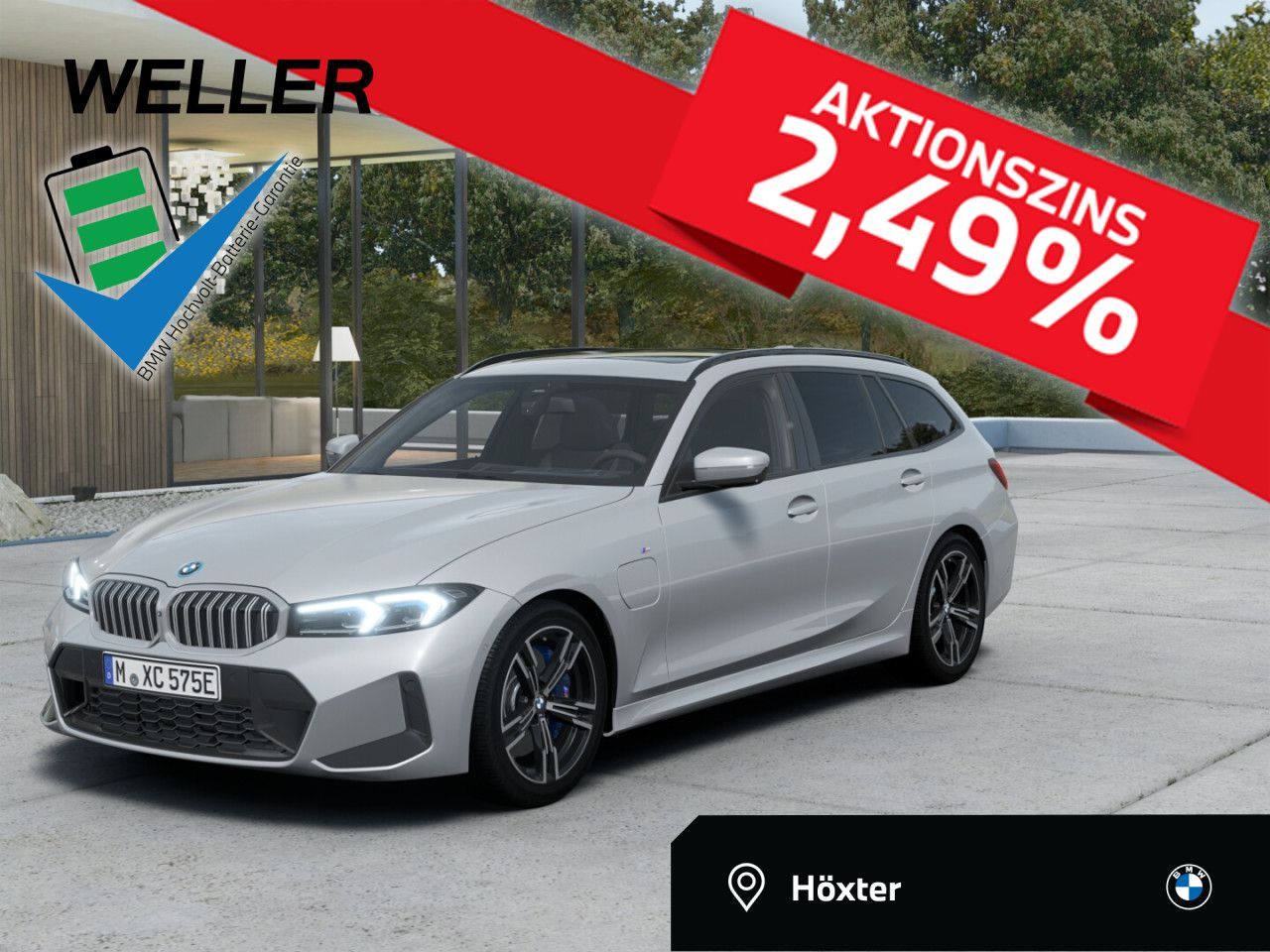 BMW 330e T M SPORT AdLED DA Pano H/K AHK Leas. 449.-