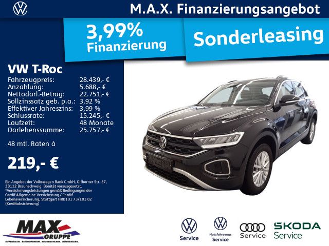T-Roc 1.5 TSI DSG LIFE LED+KAMERA+PDC+DCP+LANE A