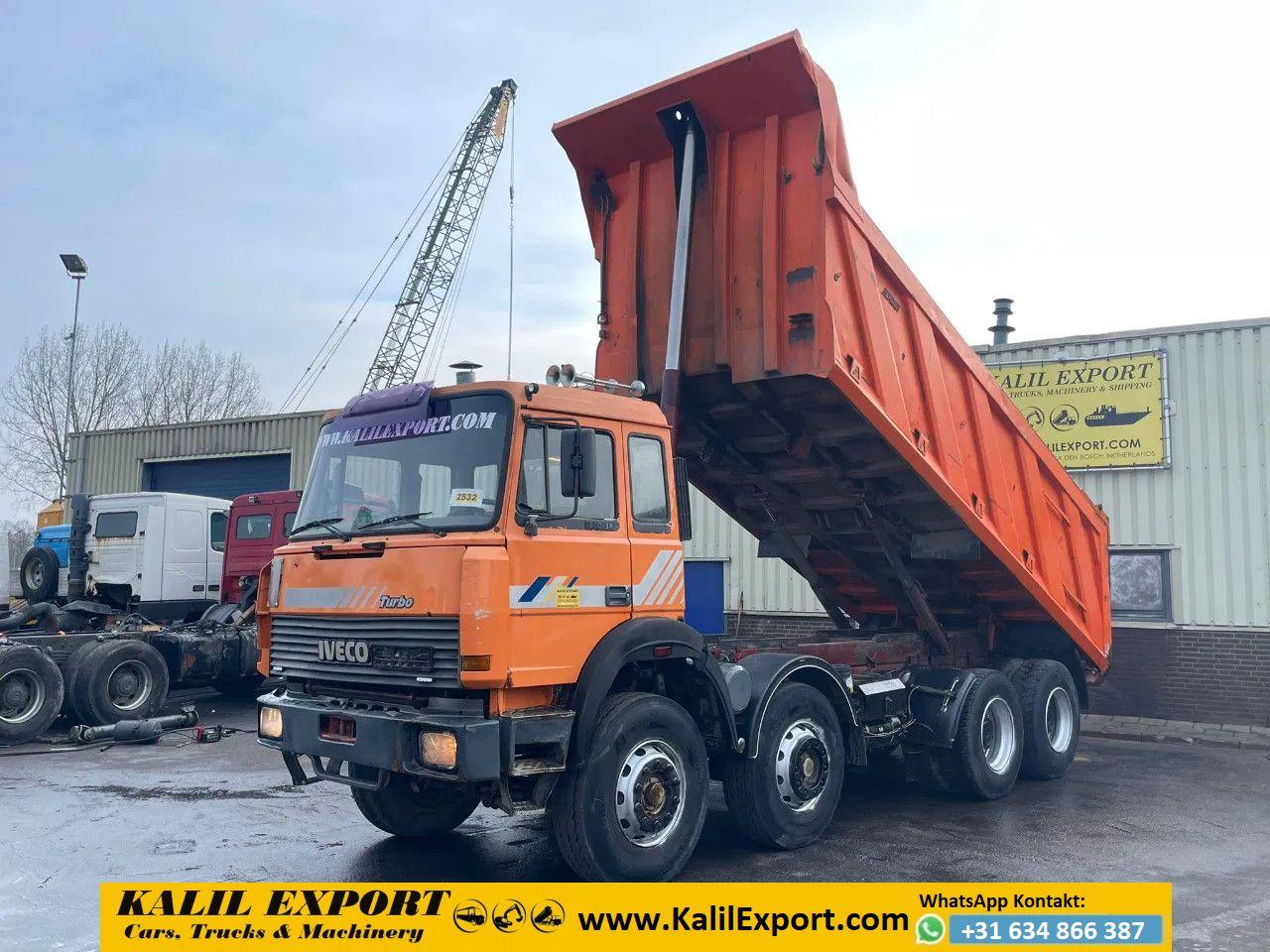 Iveco 340-34 Kipper 8x4 Big Axle's Full Spring Suspens