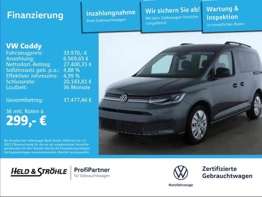 Volkswagen Caddy DARK LABEL 1.5 TSI PANO AHK LED NAV KAM