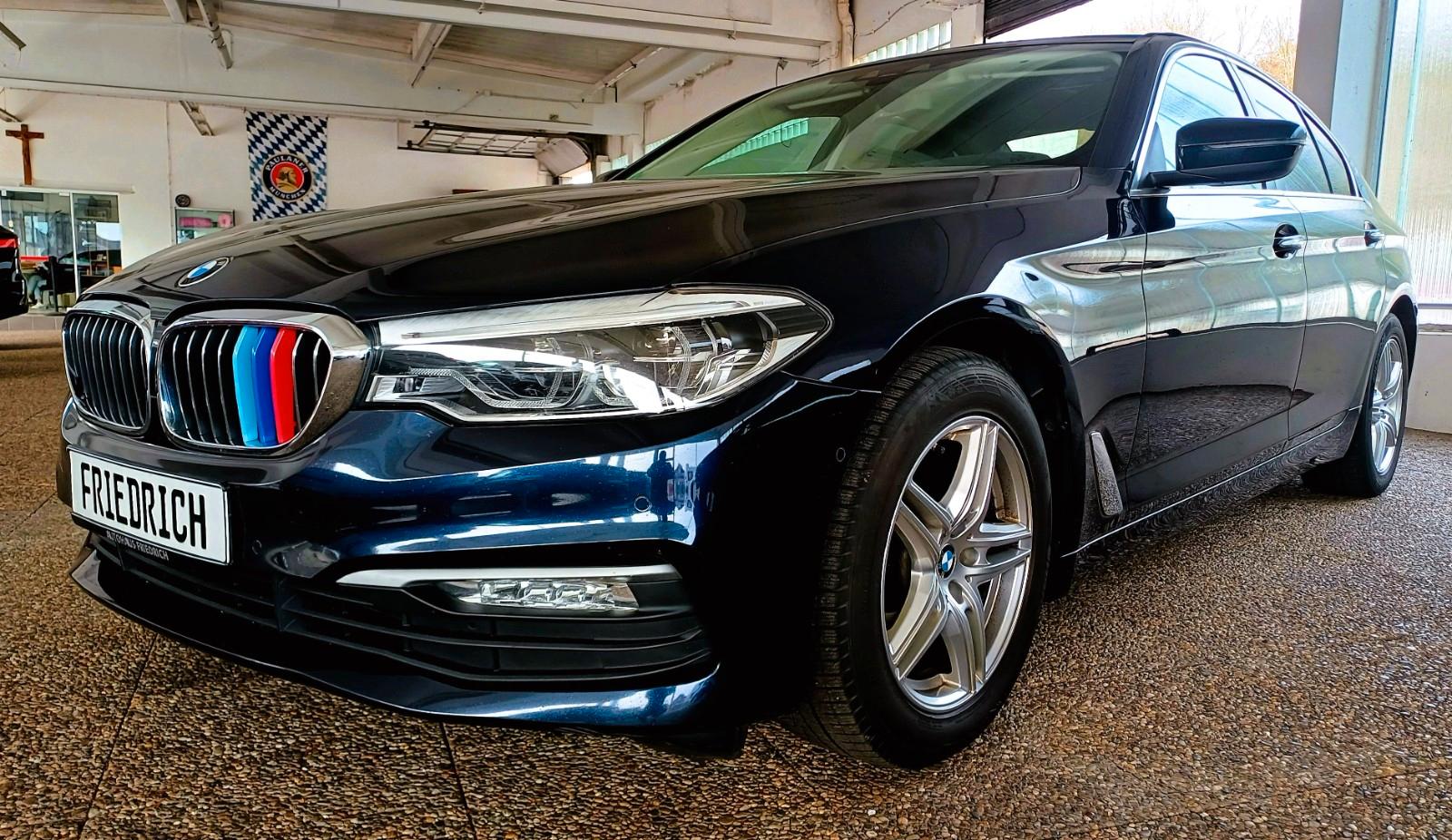 BMW 520d Limousine - LED - NAVI - AHK - HEAD-UP -