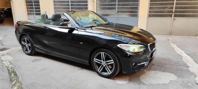 BMW BMW 220 d Cabrio Sport PELLE-NAVI-LED-AUTOMATICA