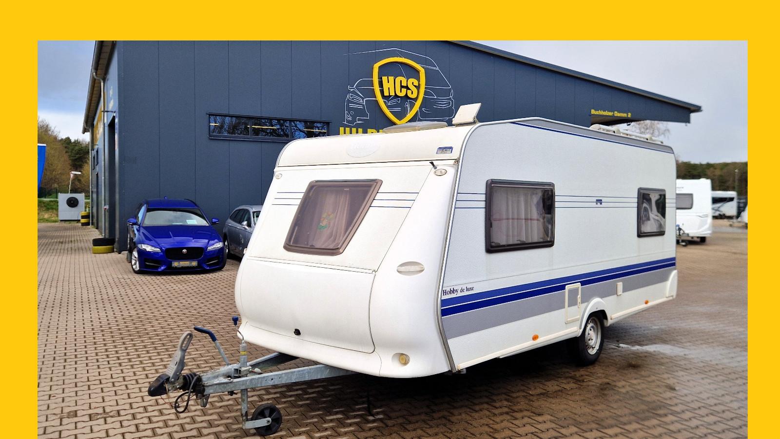 Hobby 495 Einzelbetten Vorzelt Fehrnsehen