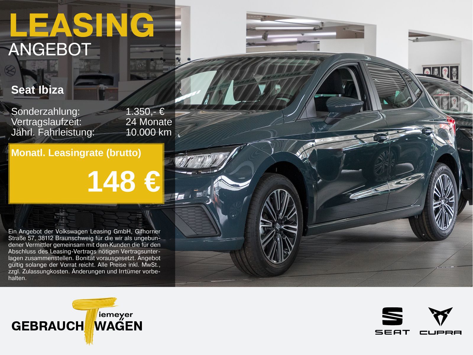 Seat Ibiza 1.0 TSI STYLE EDITION DAB+ CLIMA LED GRA L