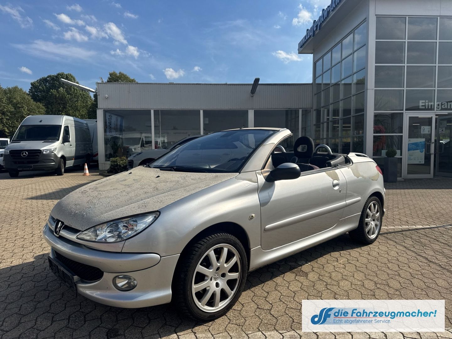Fahrzeugabbildung Peugeot 206 Cabriolet CC Quiksilver El. Verdeck *EXPORT