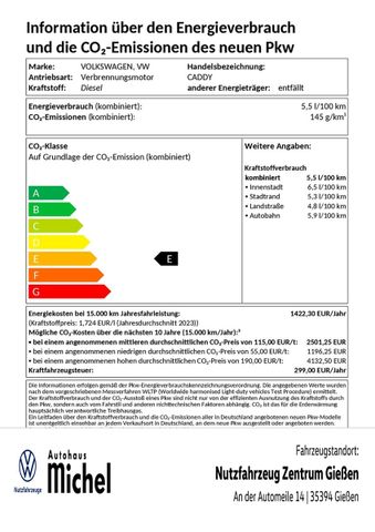 Volkswagen Caddy Maxi Style 4 Motion 2.0 TDI Navi AHK Stand