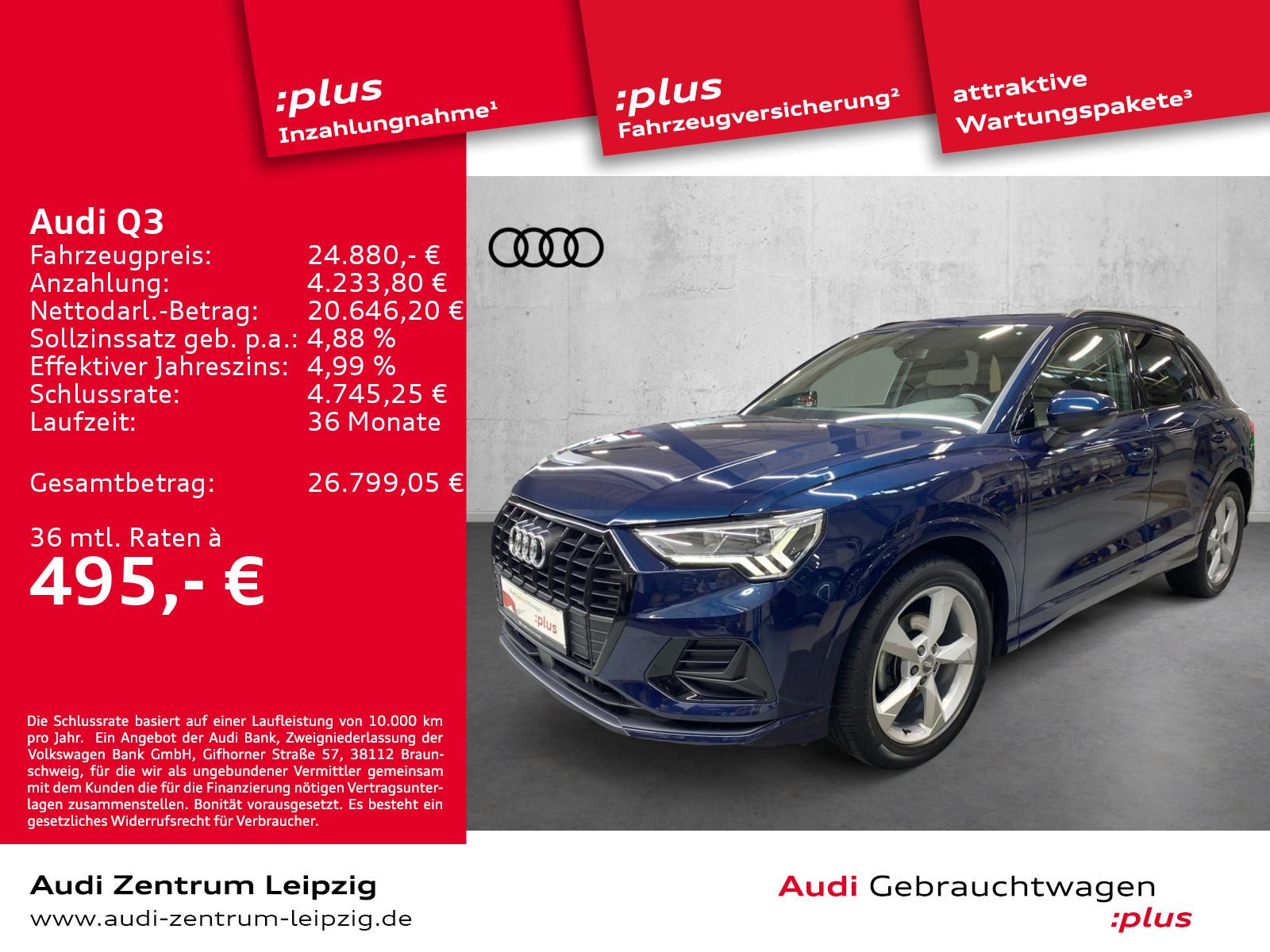 Audi Q3 35 TFSI advanced S-tro. *LED*AHK*Navi*