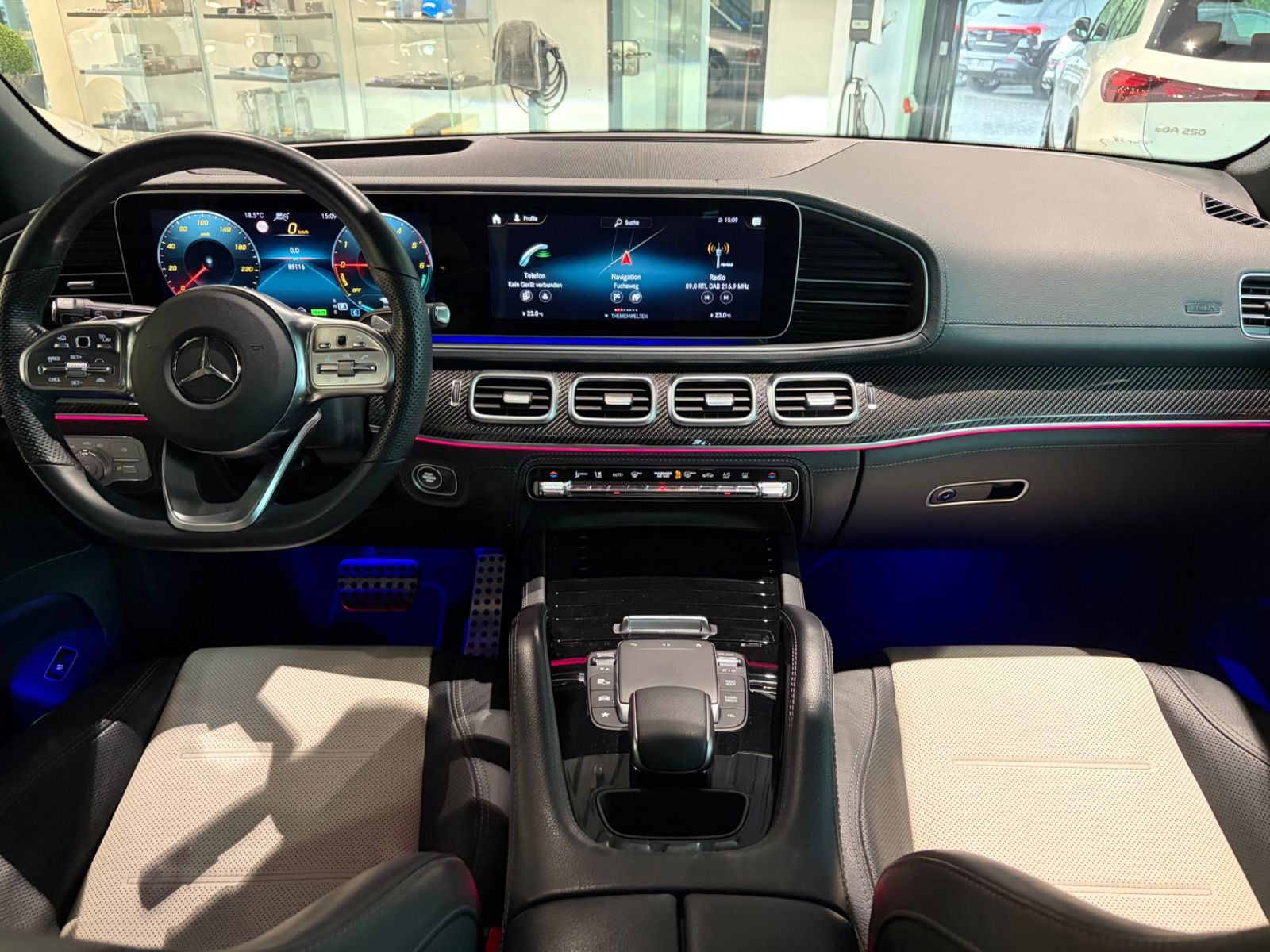 Mercedes-Benz GLE 350 de 4M AMG 360 AHK BURM PANO HUD DISTRO foto 11