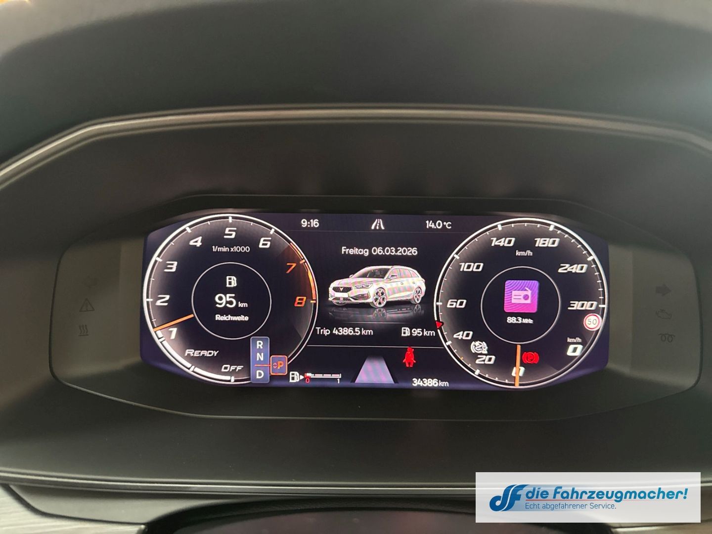 Fahrzeugabbildung CUPRA Leon Sportstourer VZ AD Navi Leder Digitales Coc