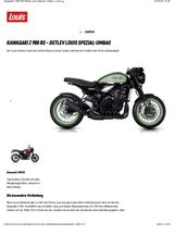 Kawasaki Z900RS Detlef Louis special Custom Bike - Offers matching your search criteria