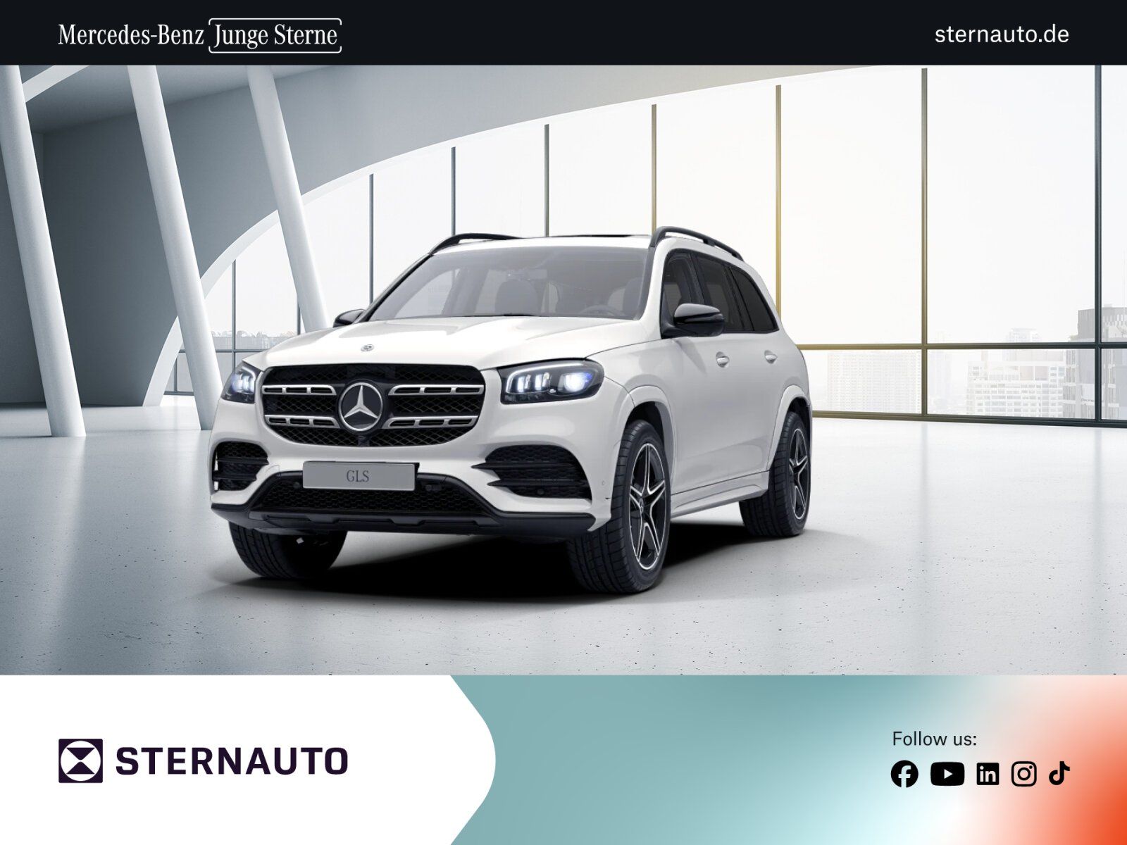 Mercedes Mercedes-Benz GLS 400 d 4M AMG Night Distr Schiebe