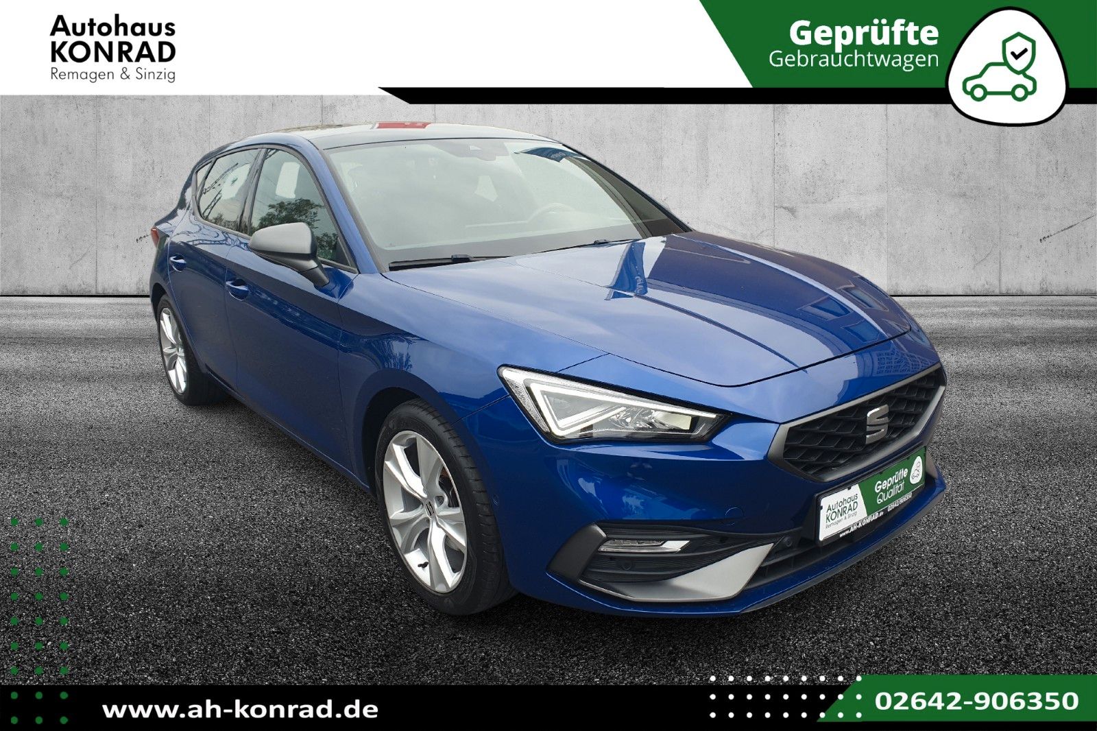 Fahrzeugabbildung SEAT Leon FR 1.5 TSI Navi-Pano-ACC