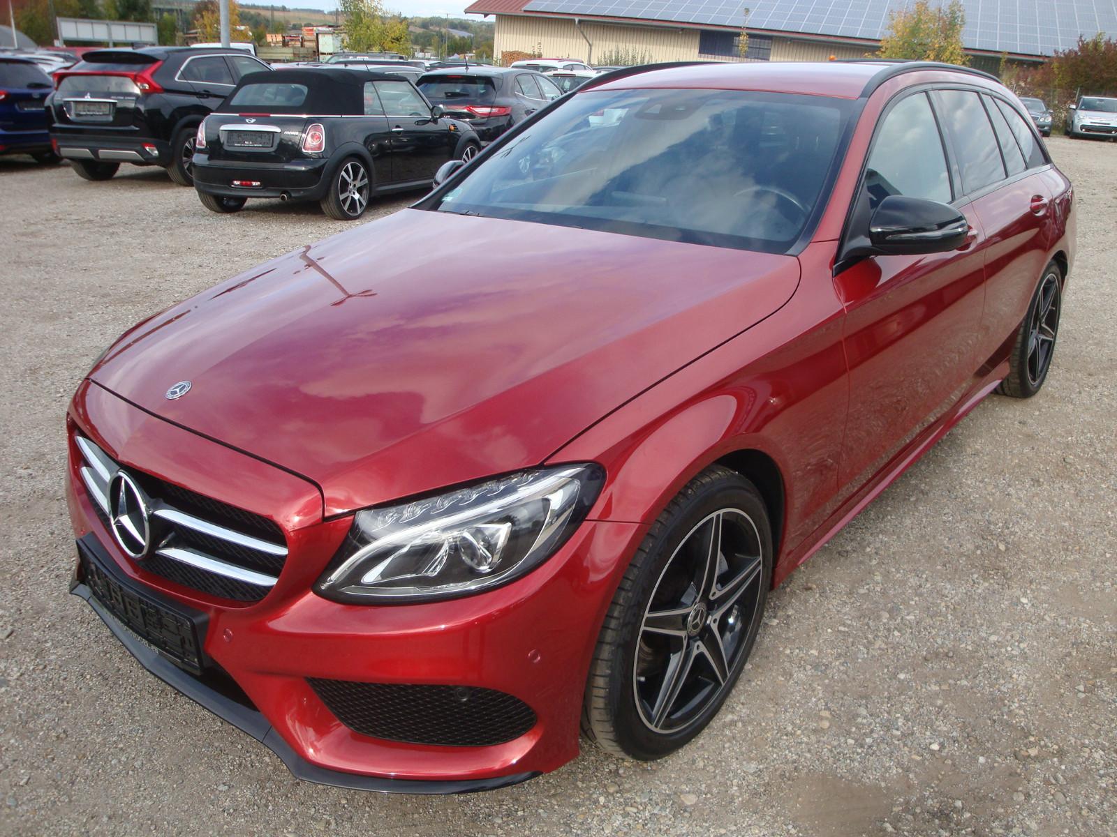 Mercedes-Benz C 180 T-Modell AMG Line Night-Paket/LED/Navi/AHK