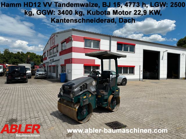 Hamm HD 12 VV Tandemwalze