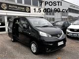 Nissan NV200 1.5 dCi 90CV 7 POSTI - schwarze Nissan NV200