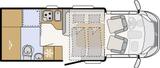 Dethleffs Trend T6767 Design, Raumwunder, Solar,Fiat 150PS - Dethleffs 67
