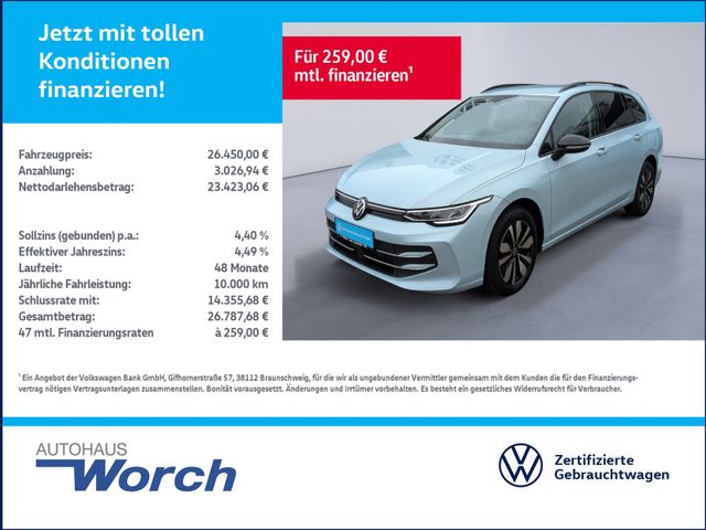 Golf Variant 1.5 eTSI DSG Goal NAVI+APP+LED+SHZ
