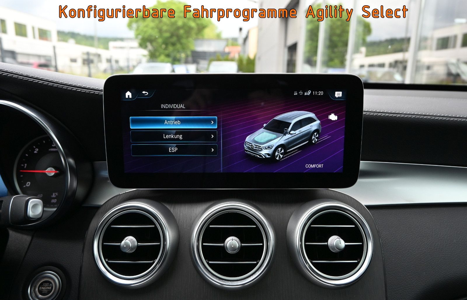 Fahrzeugabbildung Mercedes-Benz GLC 300 d 4M. AMG °ACC°AHK°LEDER°PANO°8FACH°360°