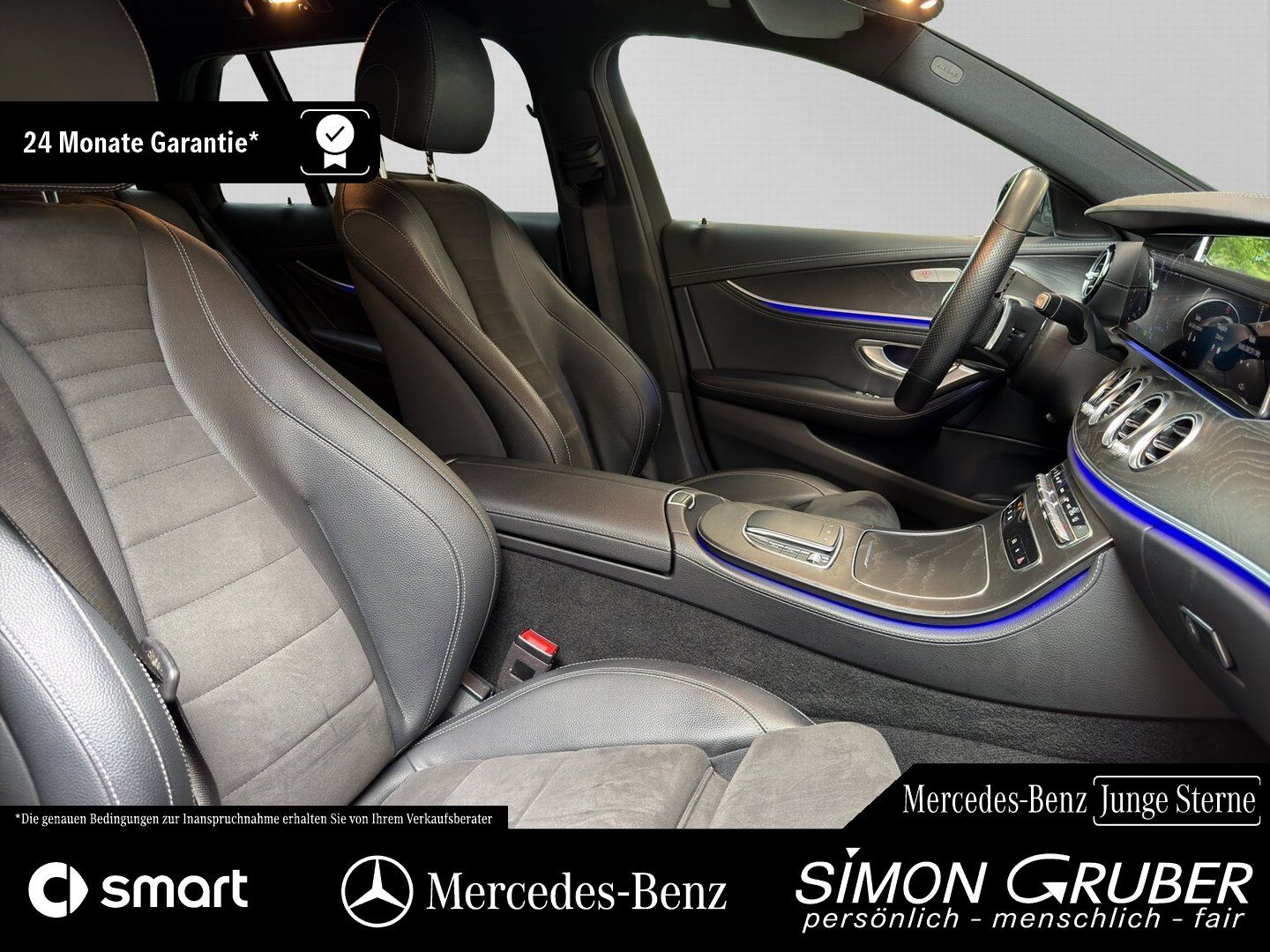 Fahrzeugabbildung Mercedes-Benz E 300 T d 4M AMG Line Distronic Ambi Widescr AHK