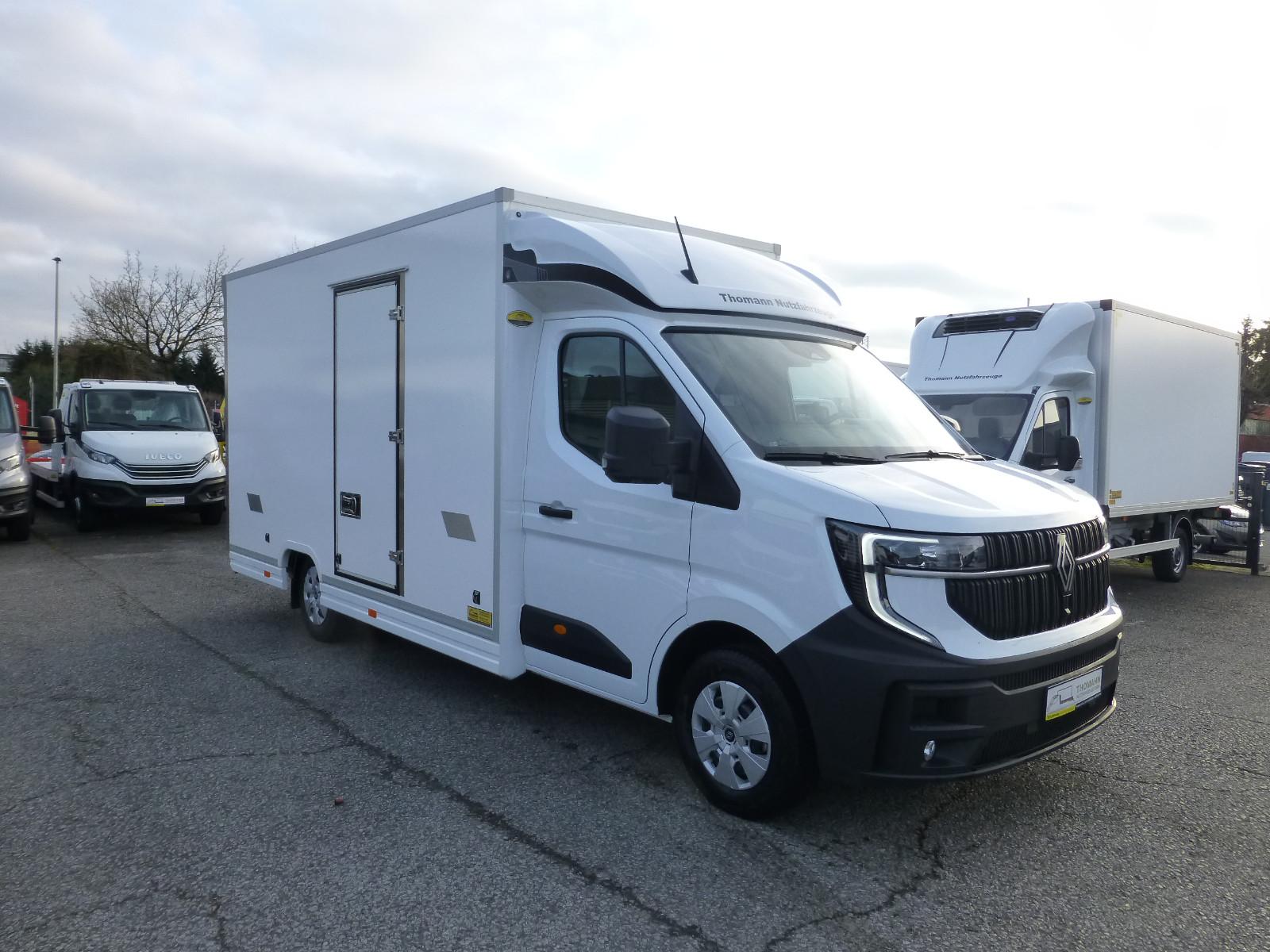 Renault NEW Master Tiefer Koffer mit Türen Integralkoffe