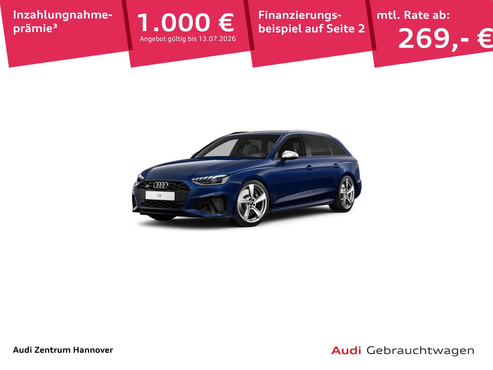 AUDI S4 Avant 3.0 TDI quattro virtual Pano AHK
