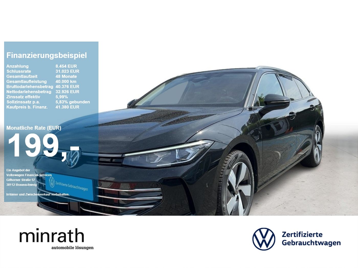 Volkswagen Passat Variant Elegance 1.5 eHYBRID DSG MATRIX foto 1