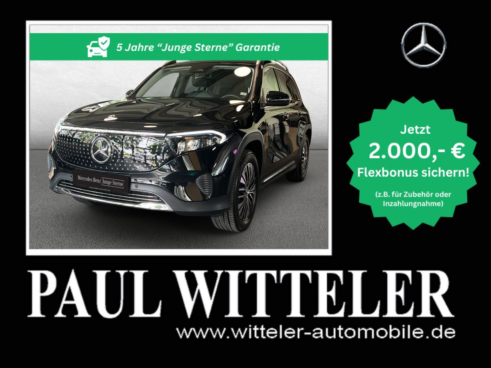 Mercedes-Benz EQB 300 4M Electric Art AHK/LHZG/RFK/DISTRONIC