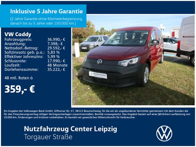 Volkswagen Caddy 5-Sitzer 2.0 l TDI 75 kW AHK*CLIMA*