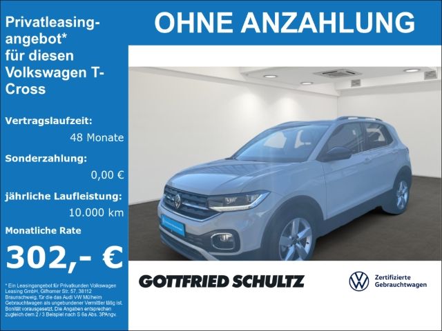 Volkswagen T-Cross 1.0 TSI DSG LED AHK EPH SHZ Style ALLSEA