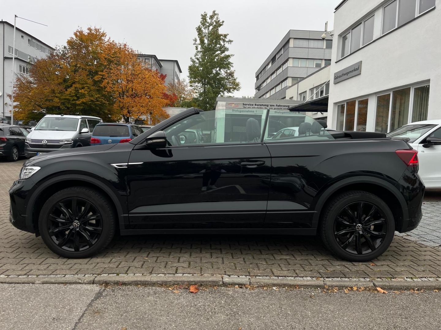T-Roc Cabrio R-Line 1.5TSI DSG Leder*AHK*Black!