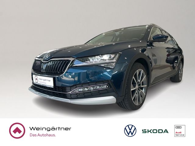 Skoda Superb Combi 2.0 TDI Scout 4x4, AHK, Standhzg, A