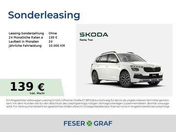 Skoda Leasingangebot: Skoda Kamiq Kamiq Tour 1,0l TSI 5-Gang-Scha. *RFK*SZH*