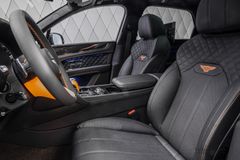 Bentayga V8 AZUR  BLACK/ MANDARIN,CARBONx3, FULL