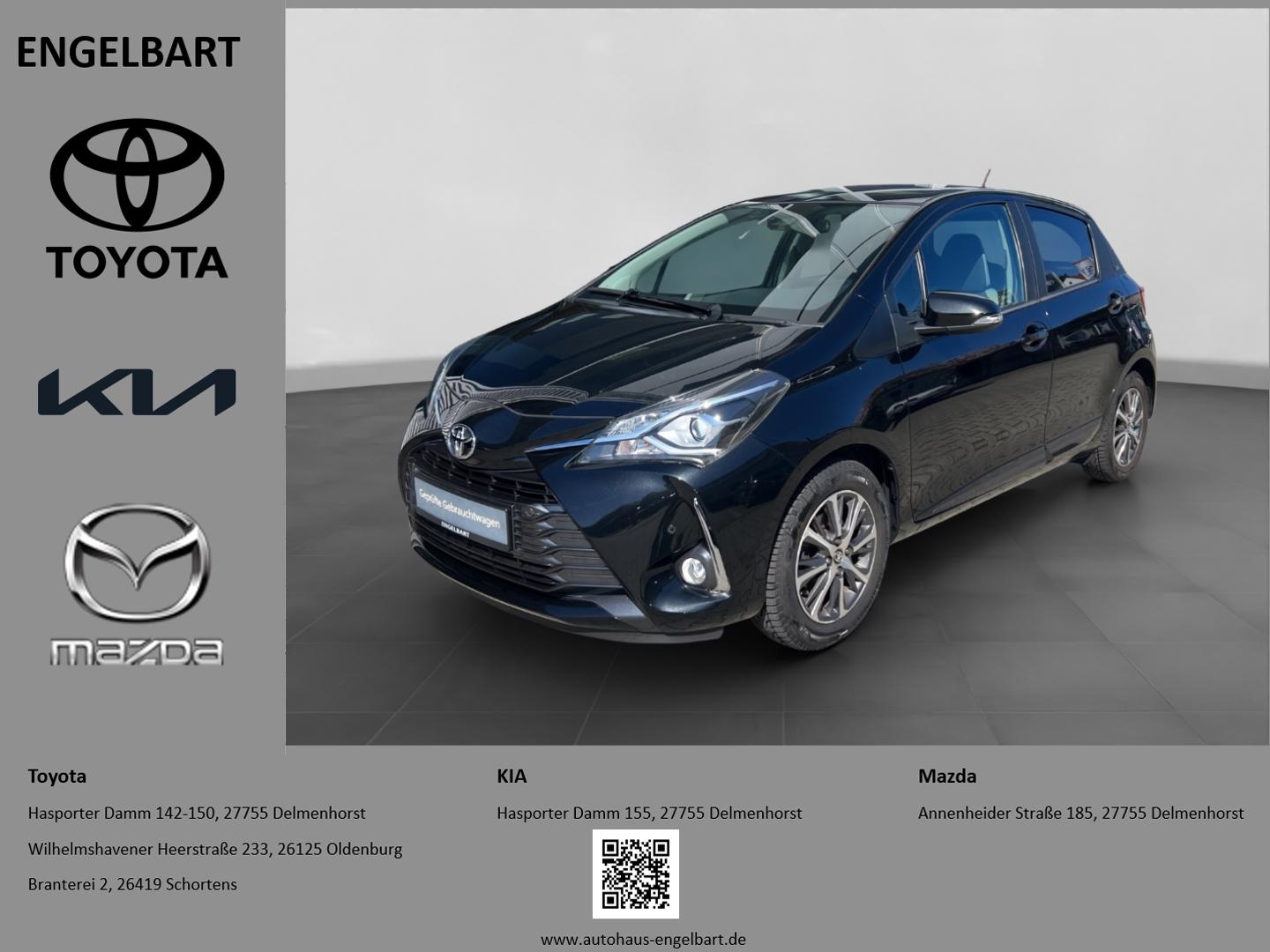 Toyota Yaris 1.5 Team D Allwetterreifen Kamera