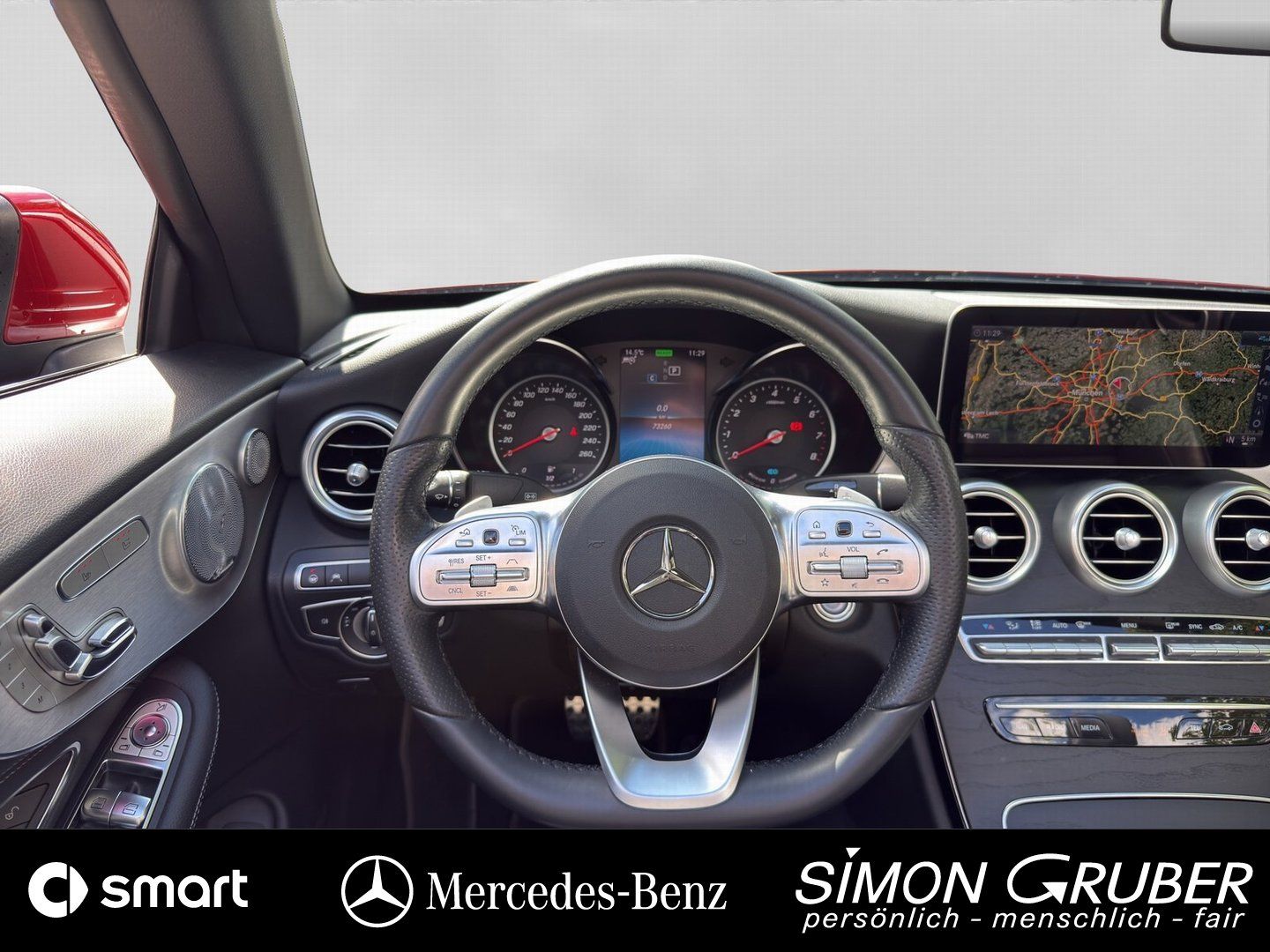 Fahrzeugabbildung Mercedes-Benz C 300 Cabrio AMG Burmester AHK Multibeam Distron