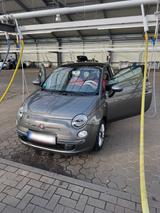 Fiat 500 Panorama Dach rote Lederausstattung - Fiat 500: Panorama Dach