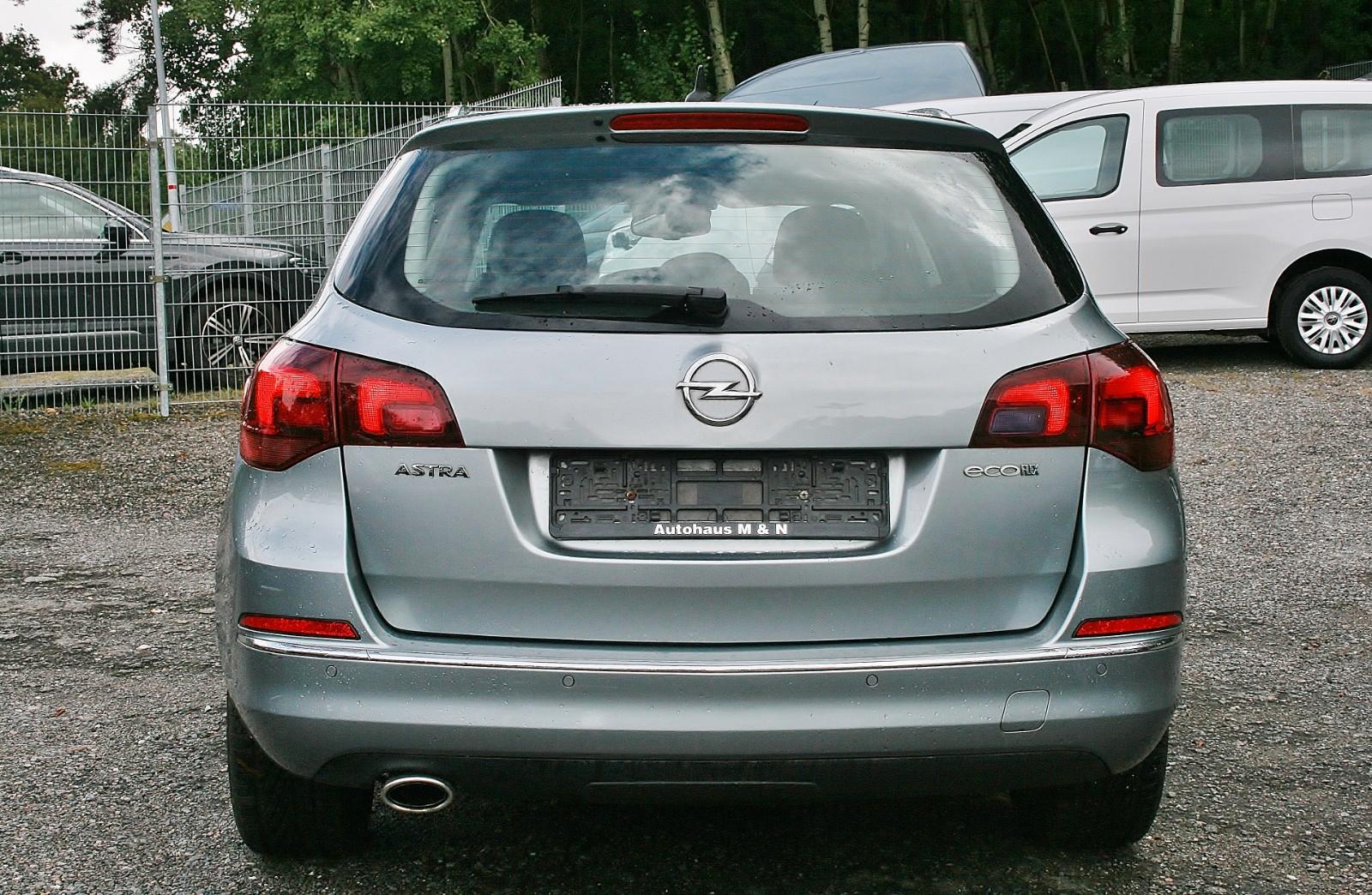 Opel Astra 2015 — engine 1.956 cm³, 165 HP (121kW)