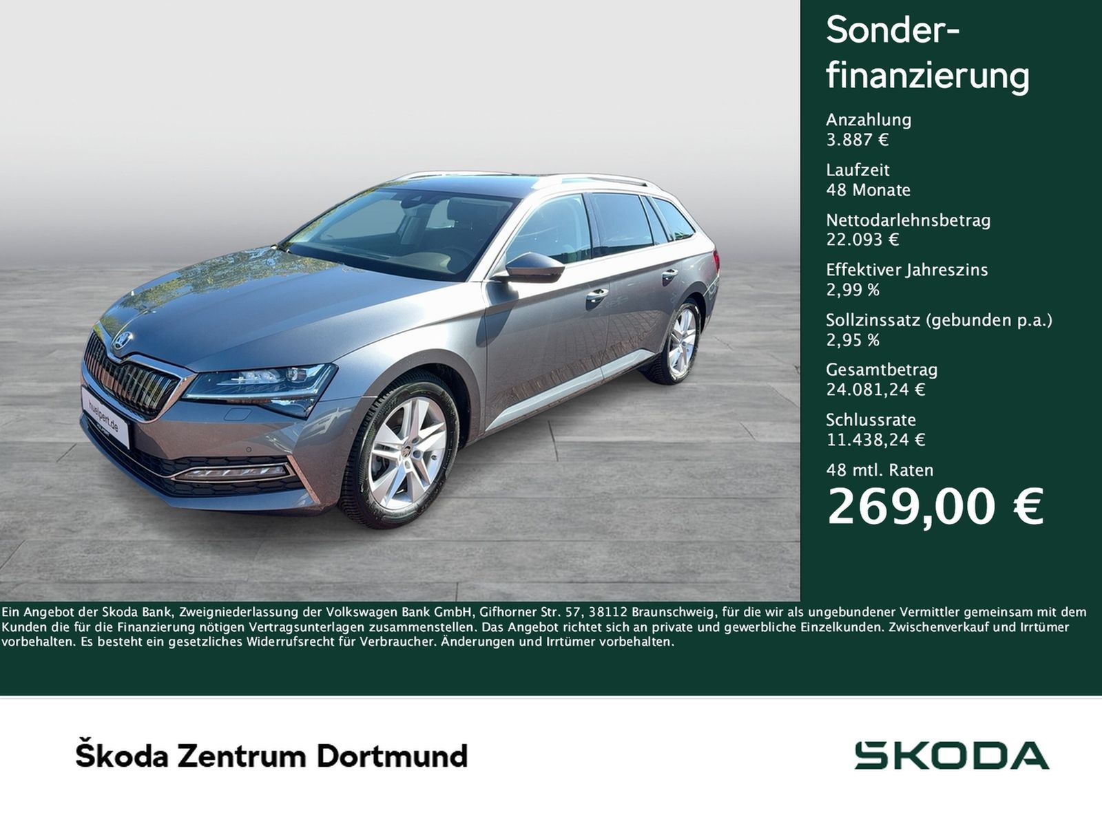 Skoda Superb Combi 1.4 iV STYLE STANDHZ. AHK CAM ACC